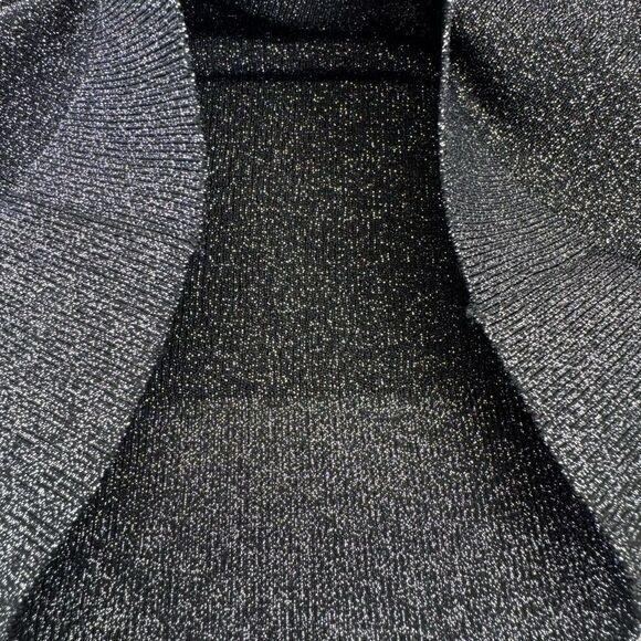 Chanel 22B Shimmering Black Tank Crop Camisole Top 40 - Picture 15 of 16